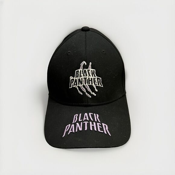 Volvik Marvel Unisex Black Panther Purple Adjustable Strapback Hat Baseball Cap - Picture 1 of 9